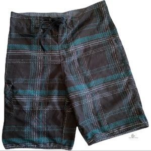 Burnside mens size 32 swimming trunks